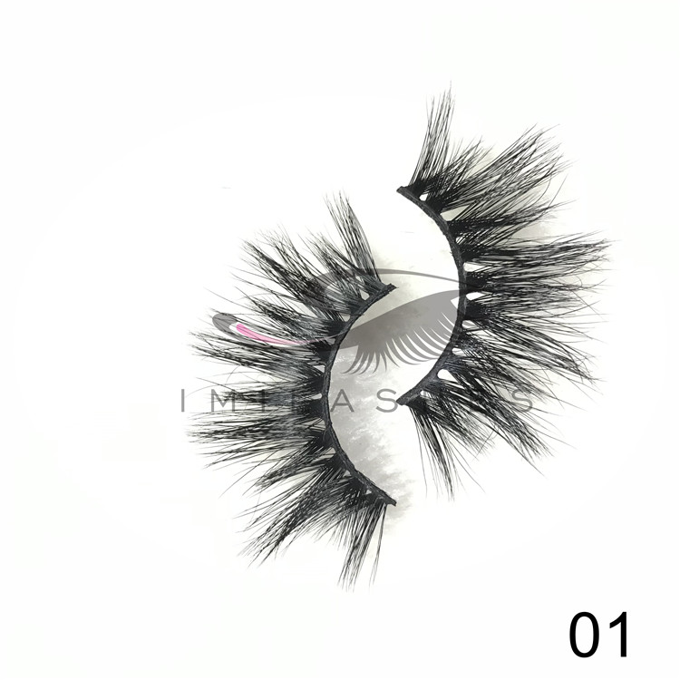 China Lash Distributors wholelsale 25mm 3d mink individual lashes